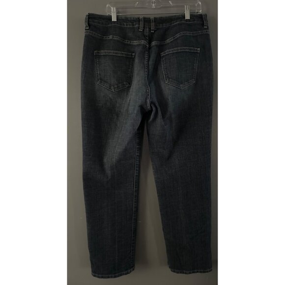 Chico’s Platinum Straight Leg Jeans Women’s Size 2.5 women’s 14–16 y2k preppy - Picture 7 of 8